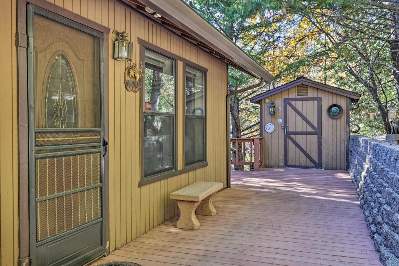 Quiet Twain Harte Cabin With Deck And Forest Views! Exteriör bild