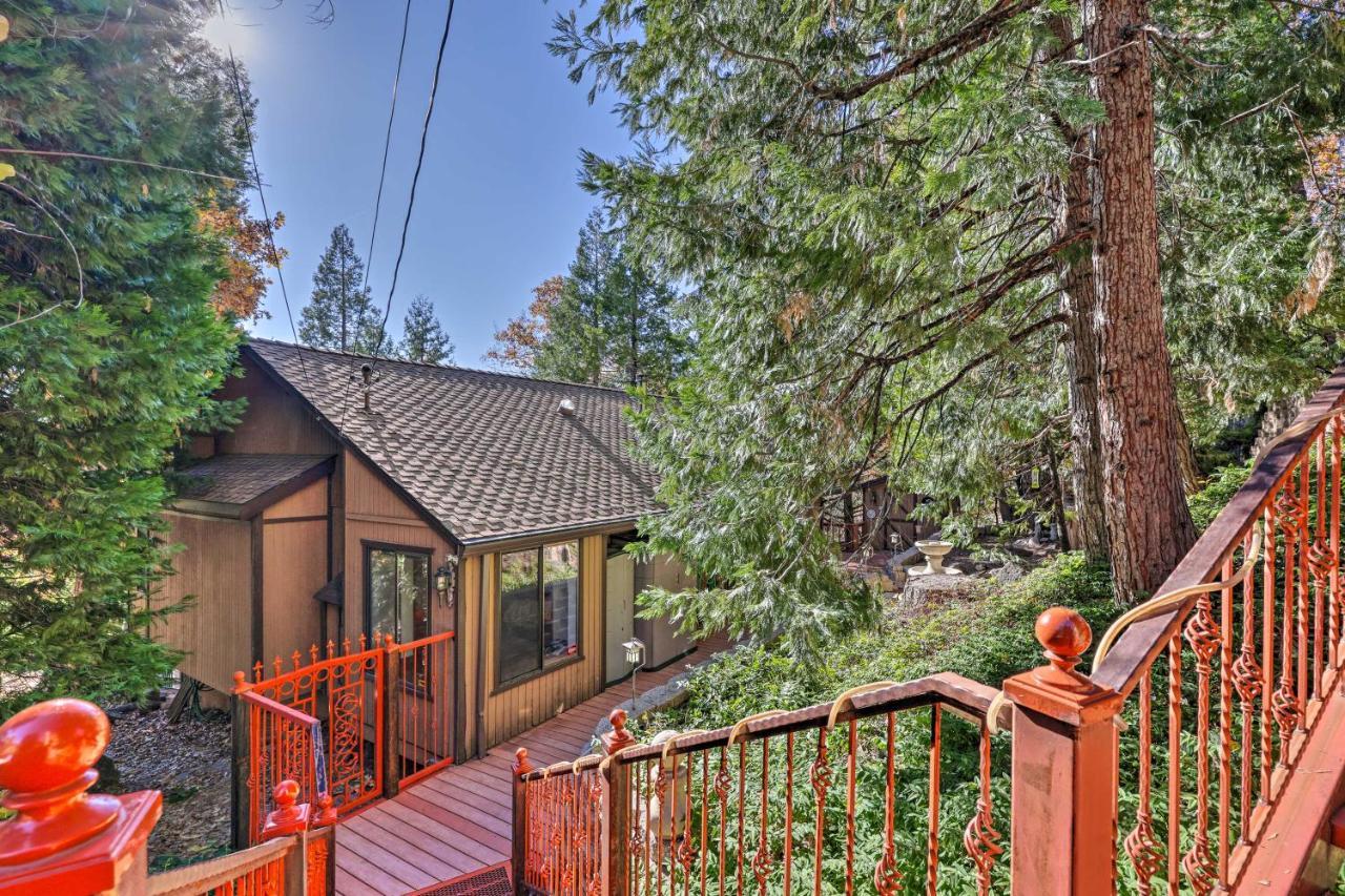 Quiet Twain Harte Cabin With Deck And Forest Views! Exteriör bild