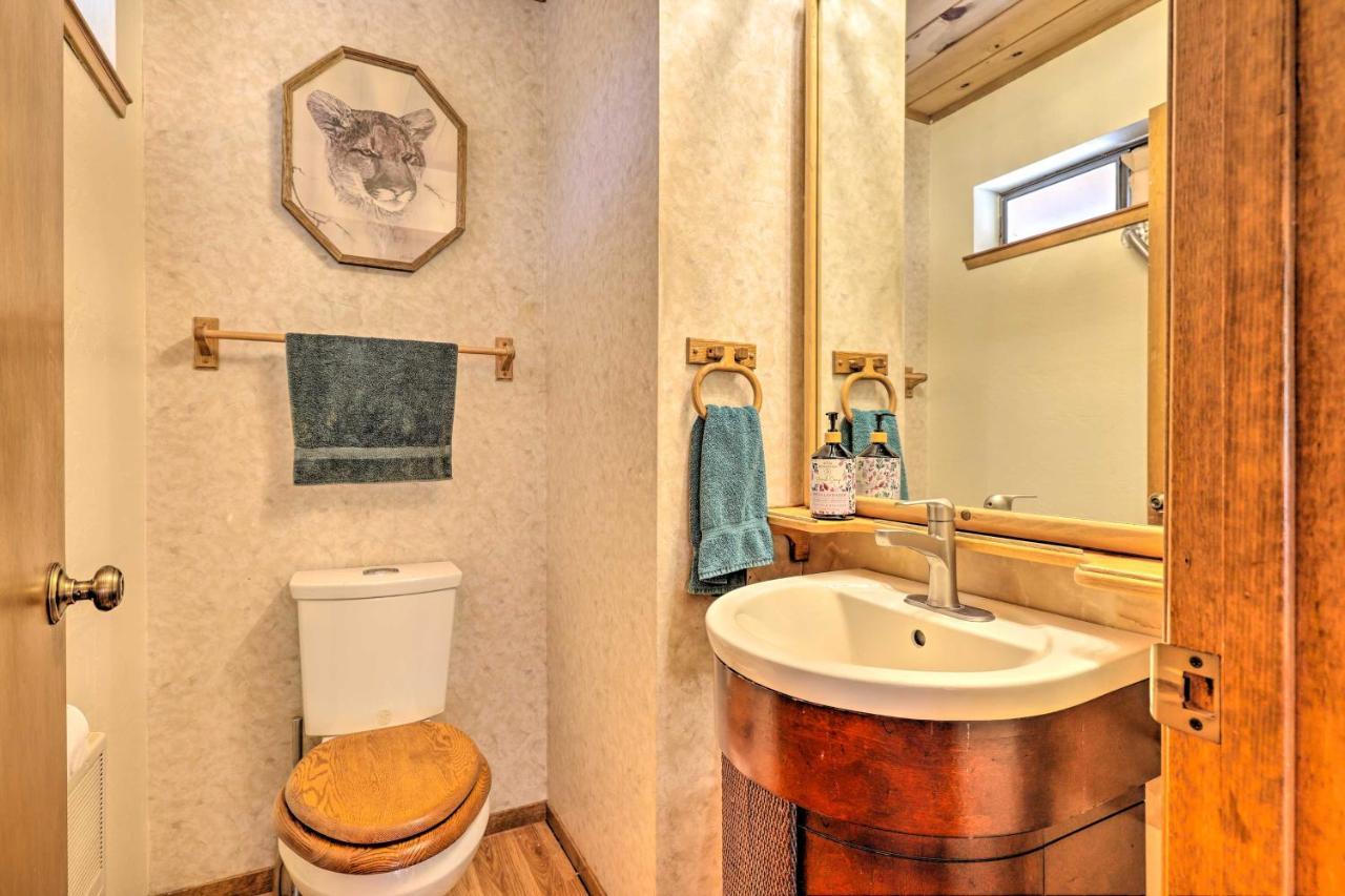 Quiet Twain Harte Cabin With Deck And Forest Views! Exteriör bild
